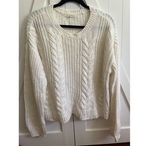 White sweater !